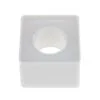 Square Microphone Station Logo -White I D DIGIPHOTO