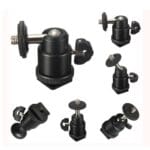 Adjustable Small Ball Head 1/4" Hot Shoe Mount digiphoto