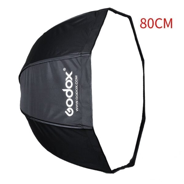 Godox 80cm/31.5in Portable Octagon Flash Softbox Umbrella digiphot