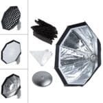 Godox Ad-S7/S8 Multi-Functional 45cm Umbrella Softbox (Black) digiphoto