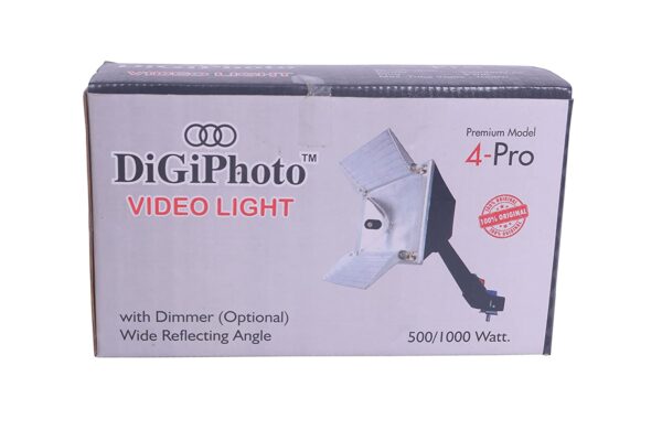 : DIGIPHOTO Continuous / Video Light with 1000 Watt Halogen Tube by DIGIPHOTO