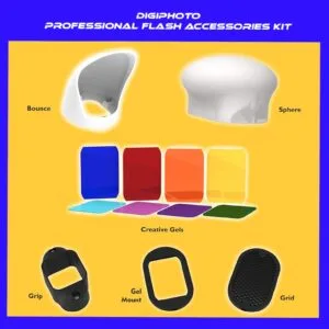 Digiphoto Professional Flash Accessories Kit