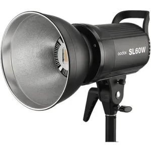 Godox SL60 60W 5600K Studio White Version LCD Panel LED Video Light (Black) DIGIPHOTO