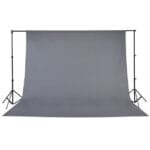 Digiphoto 8 x12 FT GRAY LEKERA BACKDROP PHOTO LIGHT STUDIO PHOTOGRAPHY BACKGROUND (pack of 1)