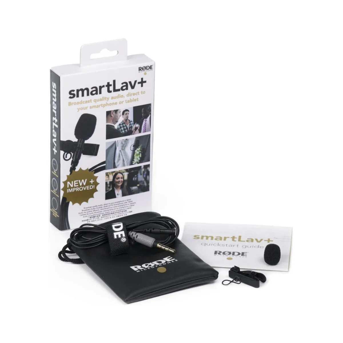 Rode SmartLav+ Lavalier Condenser Microphone for Smartphones DIGIPHOTO