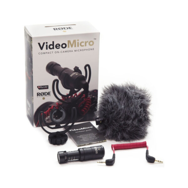 : Rode VideoMicro Compact On-Camera Microphone DIGIPHOTO