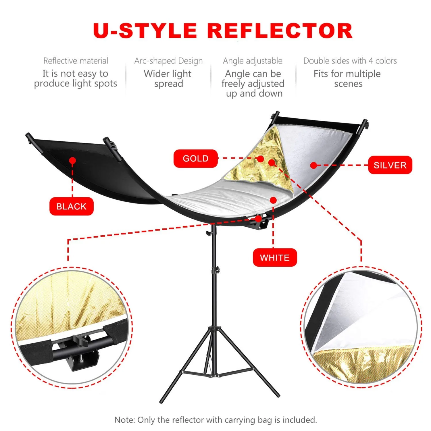 U SHAPE 4 IN 1 REFLACTOR