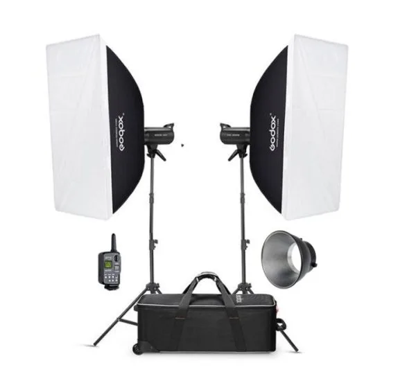 Godox SK400II-V Studio Flash Monolight (2-Light Kit)