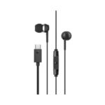 Sennheiser CX 80U Wired in-Ear Earphones with in-Line Microphone, One Button Smart Control, Lightweight Design, USB Type-C, 3 Ear Tip Sizes, 1Y Warranty, Voice Control, Black - Image 5