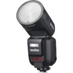 Godox V100-N Camera Flash for Nikon,Round Head Speedlite,TTL Touch Screen 2.4G Wireless X System for Nikon Cameras - Image 5