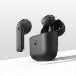 Sennheiser ACCENTUM Open True Wireless Earbuds-Smart Touch Controls, Lightweight & Breathable Design, Upto 28H Battery, Quick Charging, IPX4 Splash Resistance-Black - Image 6