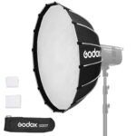 Godox S120T Umbrella Softbox 47.3" 120cm Bowens Mount Softbox with Diffuser Quick Release Compact Umbrella Softbox for Photography Shooting Continous Light Monolights Vedio Portrait Shooting - Image 2