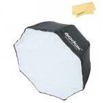 Godox SB-UBW 80cm / 32" Umbrella Octagon Softbox Reflector with Carrying Bag (Black) - Image 2