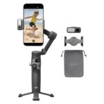 DJI Osmo Mobile 7P Gimbal Stabilizer For Iphone,Android,Native Tracking,Lighting,3-Axis Phone Gimbal,One-Tap Edit,Built-In Extension Rod & Tripod,Phone Charging,Vlogging Stabilizer Youtube Video,Black - Image 2