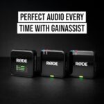 Rode Wireless GO (Gen 3) – Compact Wireless Mic – Pristine Audio, 32-Bit Float Recording, Automatic Level Control, for Phones, Cameras and Computers - Image 7