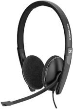 Sennheiser Pc 3.2 Chat-Lightweight Stereo Headset with Adjustable Noise-Cancelling Microphone-for Internet Telephony and E-Learners-Pc Connectivity- Great for Gaming, Work, & Study, Black-in Ear - Image 2