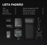 Godox V860III-C Flash for Canon Camera Flash Speedlite 7.2V/2600mAh Li-ion Battery, 2.4G Wireless HSS 1/8000 1.5s Recycle Time 10 Levels LED Modeling Light for Canon (Upgraded V860II-C) - Image 7