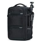 Vanguard Camera Backpack |VEO Select 49BF IE Black India Exclusive Version I 1-2 Pro DSLRs with Lens Upto 70-200mm, 3-4 Lenses, Flash and Accessories I Upto 17 inch - Image 2