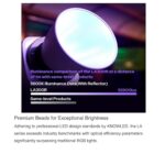 GODOX Litemons LA300R RGB COB LED Video Light, 1800-10,000K CCT CRI 95+ TLCI 94+, 14 Lighting Effects, Bowens Mount, with GSM Adjustment, Onboard & App Control, NFC Connection, for Live Streaming - Image 5