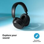 Sennheiser ACCENTUM Wireless Headphones, German Design, Hybrid ANC, 50H Battery, Multipoint Connectivity, Crystal Clear Calls, 10 Min Quick Charge = 5Hr Playback, 1Y Warranty, Black - Image 7