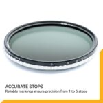 NiSi True Color ND-Vario Pro Nano 1-5 Stops Variable ND (77mm) - Image 8