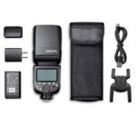 Godox V860III-C Flash for Canon Camera Flash Speedlite 7.2V/2600mAh Li-ion Battery, 2.4G Wireless HSS 1/8000 1.5s Recycle Time 10 Levels LED Modeling Light for Canon (Upgraded V860II-C) - Image 2
