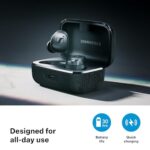 Sennheiser MOMENTUM True Wireless 4 Earbuds,TrueResponse Drivers, Lossless Audio, Auracast, Adaptive ANC, Anti‑Wind+Transparency Modes, 30 Hrs Battery, Qi Fast Charge, 6‑Mics,1Y Warranty, Black-Copper - Image 7