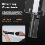Godox LC500R Mini RGB LED Video Light Stick Lighting,2500K-8500K Adjustable, CRI 95 TLCI 96 Accurate Color, 360° Full-Color LED Light,15 FX Lighting Effects,0-100% Dimmable Support APP Control - Image 4