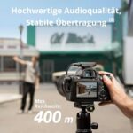 DJI Mic Mini (2 Transmitters + 1 Receiver + Charging Cradle), Ultra Light, Detailed Audio, 48 Hours Use, Noise Cancelling, Auto Limit, Wireless Microphone/iPhone/Android, Vlog, Streaming - Image 4