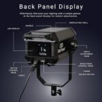 DP 250 BI Color Continuous 250 W LED Light with Reflector & Infrared Remote, AC Power - 2700K-6500k Color Temperature Control, 97 CRI, 16000 Lumen, Ideal for Shooting - Image 7