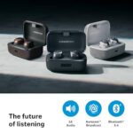 Sennheiser MOMENTUM True Wireless 4 Earbuds,TrueResponse Drivers, Lossless Audio, Auracast, Adaptive ANC, Anti‑Wind+Transparency Modes, 30 Hrs Battery, Qi Fast Charge, 6‑Mics,1Y Warranty, Black-Copper - Image 6
