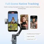 DJI Osmo Mobile 8 Gimbal Stabilizer for Phone, Native Tracking with Audio & Lighting, 360° Pan Rotation, Built-in Extension Rod & Tripod, 10h Battery, Extension Rod, Robust 3-Axis Stabilization - Image 3