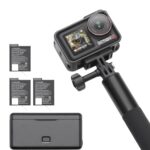 DJI Osmo Action 5 Pro Adventure Combo, Action Camera 4K with 1/1.3" Sensor, 12h Extended Battery Life with 3 Batteries, Stabilization, Dual OLED Touchscreens, Mini Action Camera for Travel, Vlog - Image 2