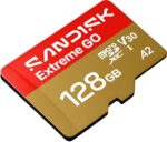 SANDISK 128GB Extreme GO microSDXC UHS-I Card, 5K & 4K UHD Video, 240MB/s Read, 120MB/s Write, A2, U3, V30, High-Speed for Android, Action Camera & Gaming - Image 3