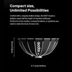Godox S65T 65cm/25.6in Quick Release Umbrella Softbox Professional Foldable Softbox with Standard Bowen Mount & Diffusers for Photography Studio Photography (65cm/25.6in Softbox) - Image 7
