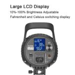 GODOX SL-60W 60W 5600±300K LED Video Light with Bowens Mount Continous Light - White Version | for Video Recording, Wedding, Outdoor Shooting (Remote not Included) (SL60W) - Image 4