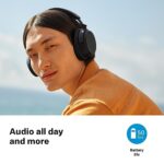 Sennheiser ACCENTUM Wireless Headphones, German Design, Hybrid ANC, 50H Battery, Multipoint Connectivity, Crystal Clear Calls, 10 Min Quick Charge = 5Hr Playback, 1Y Warranty, Black - Image 6