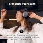 Sennheiser Momentum 4 Wireless Over Ear Headphones, German Design, ANC, 60h Battery, Customizable Sound, 4 Digital Mics for Crystal-Clear Calls, Multipoint Connectivity, 2 Yr Warranty, Black/Copper - Image 7