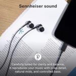 Sennheiser CX 80U Wired in-Ear Earphones with in-Line Microphone, One Button Smart Control, Lightweight Design, USB Type-C, 3 Ear Tip Sizes, 1Y Warranty, Voice Control, Sakura - Image 5