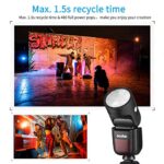 Godox V1-N Round Head Camera Flash Speedlite Flash for Nikon DSLR Camera - Image 3
