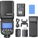 Godox V860III-S Camera Flash Light Wireless TTL Speedlite Modeling Light Transmitter/Receiver Manual/Auto Flash GN60 1/8000s HSS Built-in 2.4G Wireless X System Replacement for Sony Cameras - Image 2