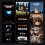 DJI Osmo Pocket 3 Creator Combo, Vlogging Camera with 1'' CMOS & 4K/120fps Video, 3-Axis Stabilization, Face/Object Tracking, Fast Focusing, Mic Included for Clear Sound, Small Camera for Photography - Image 6