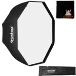Godox SB-UBW 80cm / 32" Umbrella Octagon Softbox Reflector with Carrying Bag (Black) - Image 3