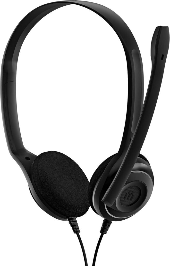 Sennheiser Pc 3.2 Chat-Lightweight Stereo Headset with Adjustable Noise-Cancelling Microphone-for Internet Telephony and E-Learners-Pc Connectivity- Great for Gaming, Work, & Study, Black-in Ear - Image 8