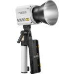 Godox ML60IIBi 70W Bi-Color COB LED Video Light with Battery Accessory Kit AK-B01 Bracket Handle,2800K-6500K CRI 96+/TLCI 97+,Built-in 11 Lighting Effects,App Control Photography Lighting