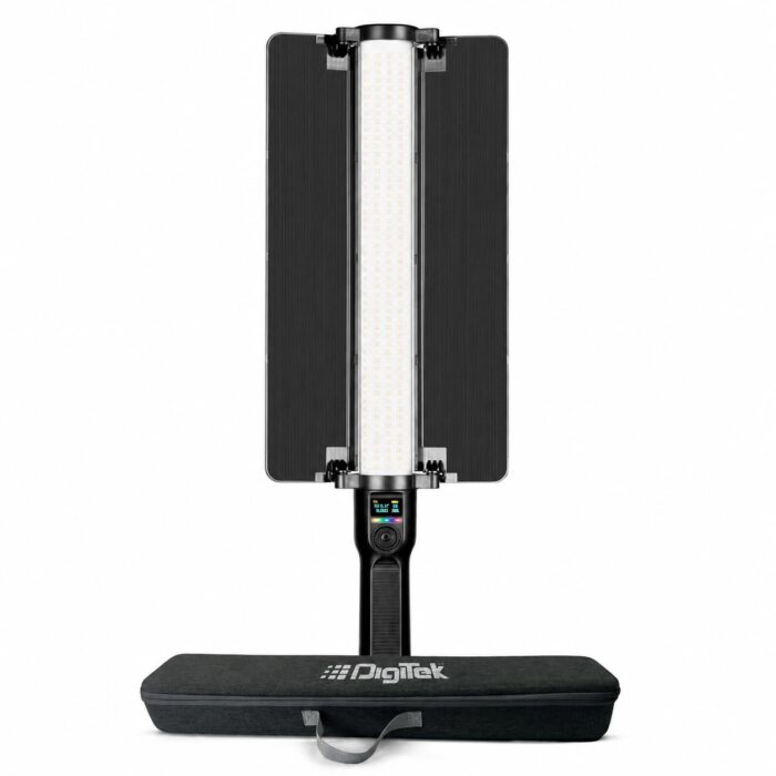 DCL 80 RGB LED Video Stick Light with Barndoor, Dual Temp 2700K-7500K, 14 Special Effects, CRI >97, C Type Charging, 1/4' Mount, for Indoor & Outdoor Shoots - Image 9