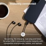 Sennheiser CX 80U Wired in-Ear Earphones with in-Line Microphone, One Button Smart Control, Lightweight Design, USB Type-C, 3 Ear Tip Sizes, 1Y Warranty, Voice Control, Sakura - Image 6
