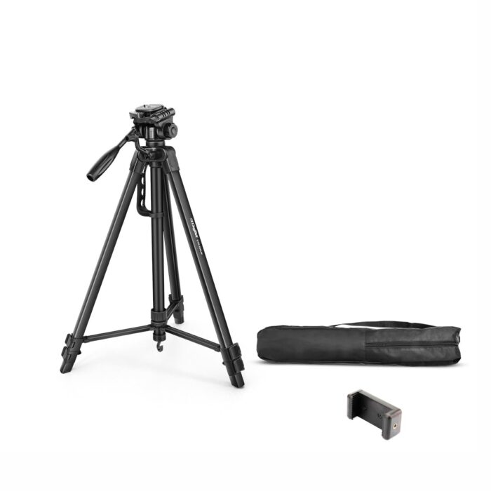 Manfrotto MK055XPRO3-BHQ2 Aluminum Tripod with XPRO Ball Head and 200PL QR Plate,Black - Image 9