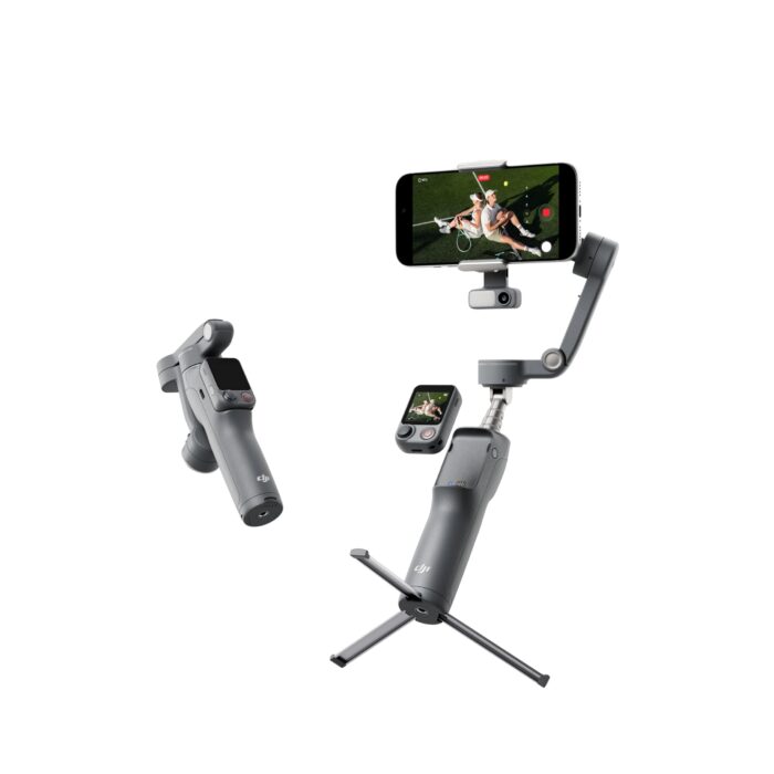 DJI Osmo Mobile 7P Gimbal Stabilizer For Iphone,Android,Native Tracking,Lighting,3-Axis Phone Gimbal,One-Tap Edit,Built-In Extension Rod & Tripod,Phone Charging,Vlogging Stabilizer Youtube Video,Black - Image 10