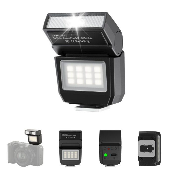 GODOX V860III-N Camera Flash for Nikon Camera Flash Speedlight Speedlite Light,2.4G HSS 1/8000s,480 Full-Power Flashes,7.2V/2600mAh Li-ion Battery,10 Levels LED Modeling Lamp, Black - Image 12